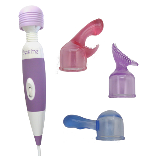Wand-A-Struck Set Wand and Add-Ons Massager